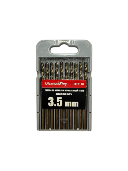 Сверло по металлу и нержавеющей стали 3.5mm