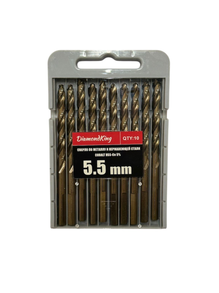 Сверло по металлу и нержавеющей стали 5.5mm
