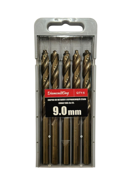 Сверло по металлу и нержавеющей стали 9.0mm
