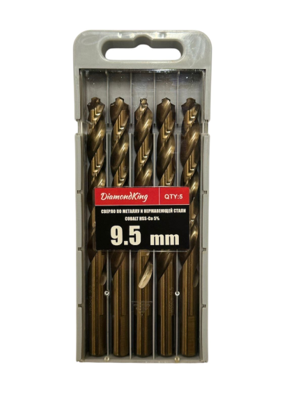 Сверло по металлу и нержавеющей стали 9.5mm