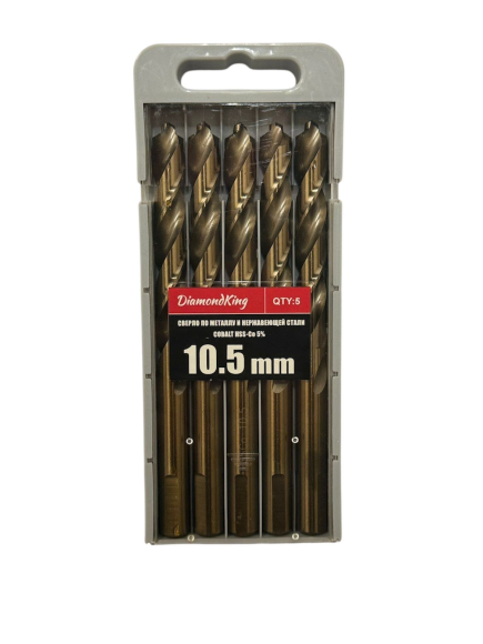 Сверло по металлу и нержавеющей стали 10.5mm