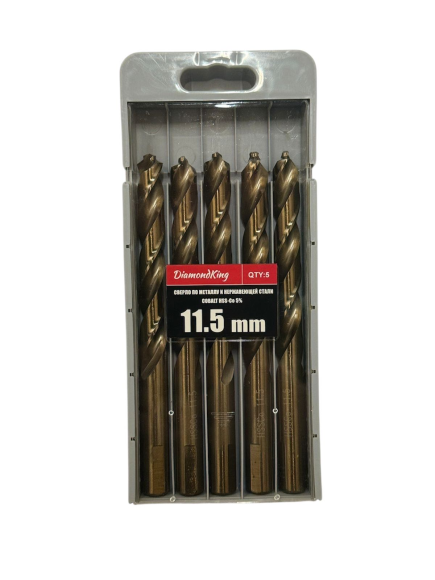 Сверло по металлу и нержавеющей стали 11.5mm. 