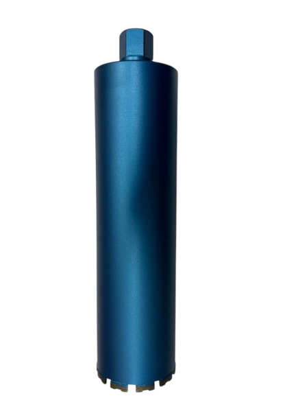 Коронка алмазная. 120х450mm 1.1/4  лазерная пайка (11-сегментов)